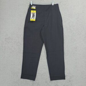 NEW Kirkland Womens S Black Pullon Ankle Dress Pants//  24PT